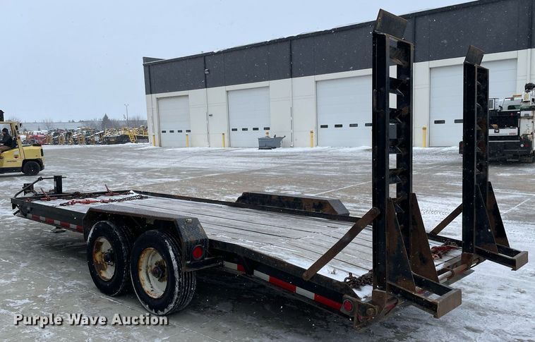 image for item MA9893 2017 Custom Heavy Haul 10T162FCBW  tilt deck equipment trailer