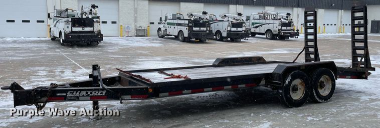 image for item MA9893 2017 Custom Heavy Haul 10T162FCBW  tilt deck equipment trailer