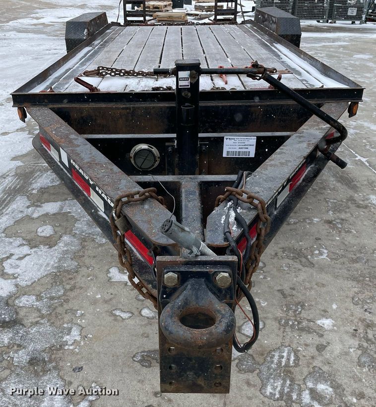 image for item MA9893 2017 Custom Heavy Haul 10T162FCBW  tilt deck equipment trailer