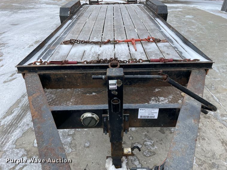 image for item MA9893 2017 Custom Heavy Haul 10T162FCBW  tilt deck equipment trailer