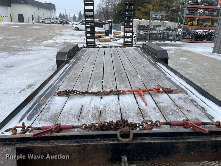 image for item MA9893 2017 Custom Heavy Haul 10T162FCBW  tilt deck equipment trailer