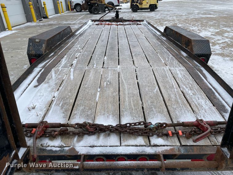 image for item MA9893 2017 Custom Heavy Haul 10T162FCBW  tilt deck equipment trailer