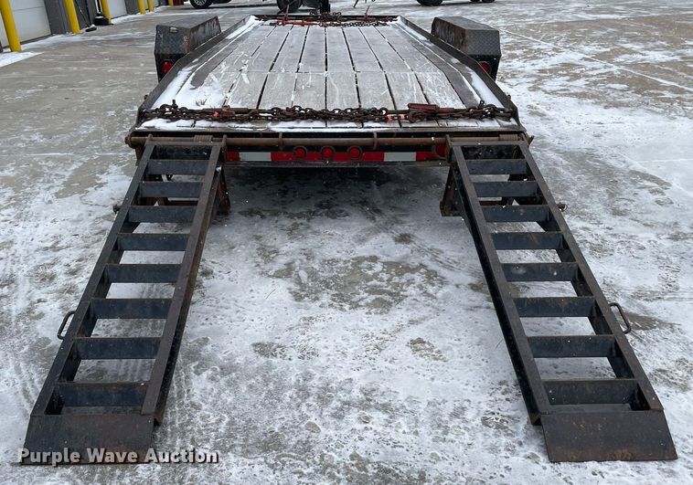 image for item MA9893 2017 Custom Heavy Haul 10T162FCBW  tilt deck equipment trailer