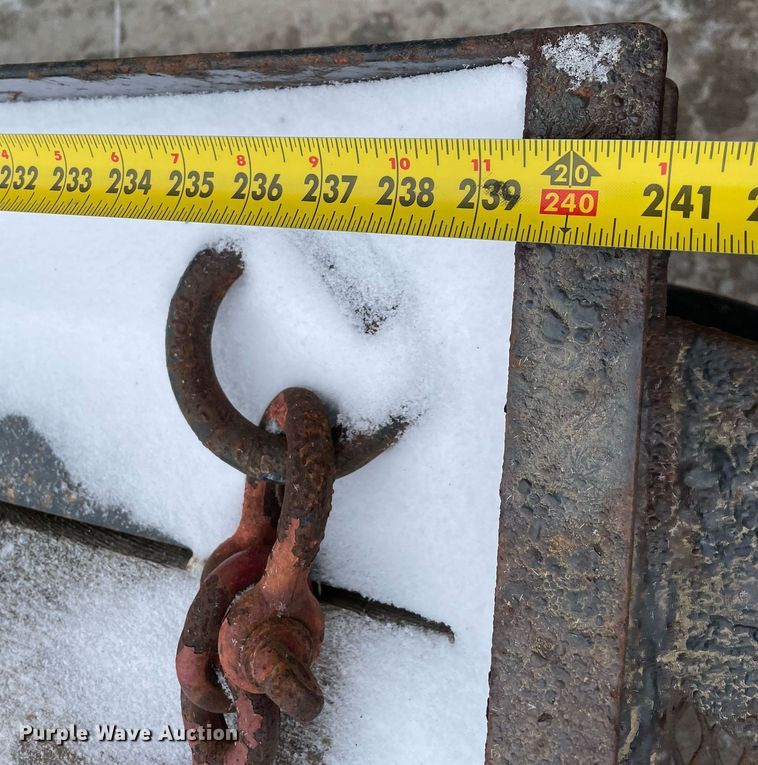 image for item MA9893 2017 Custom Heavy Haul 10T162FCBW  tilt deck equipment trailer