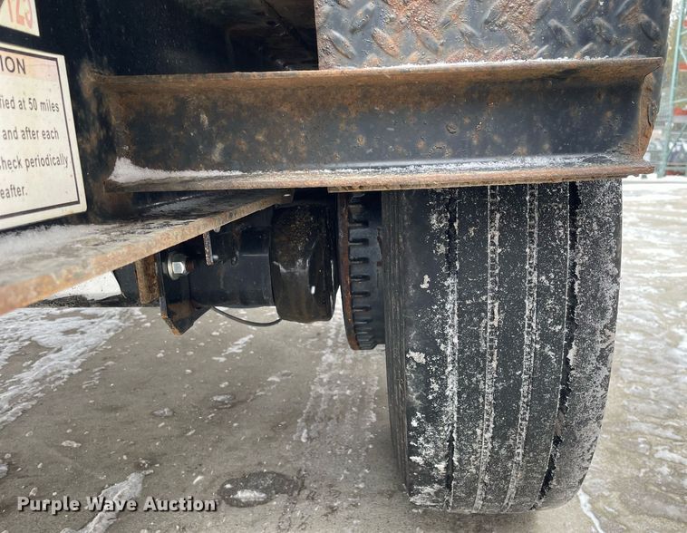 image for item MA9893 2017 Custom Heavy Haul 10T162FCBW  tilt deck equipment trailer