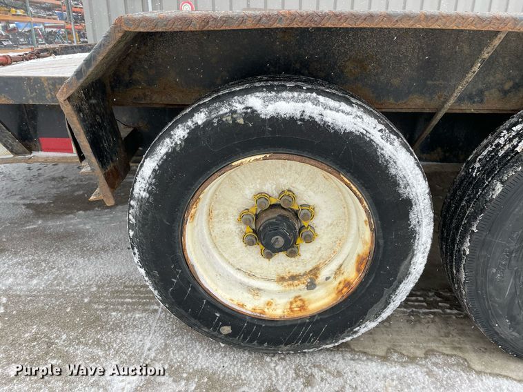 image for item MA9893 2017 Custom Heavy Haul 10T162FCBW  tilt deck equipment trailer