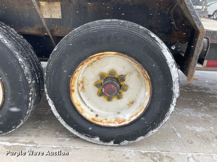 image for item MA9893 2017 Custom Heavy Haul 10T162FCBW  tilt deck equipment trailer