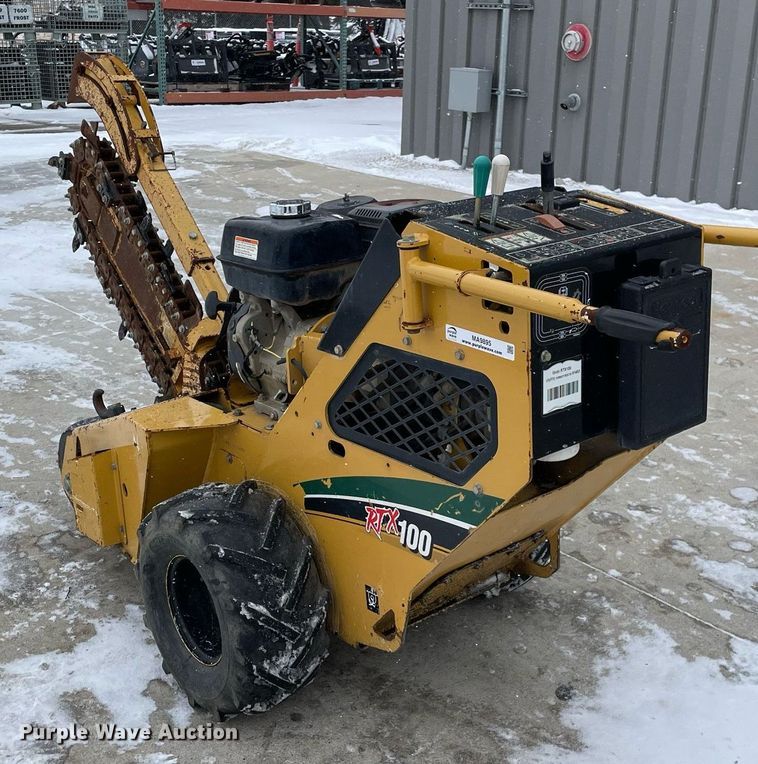 image for item MA9895 2012 Vermeer RTX100  trencher