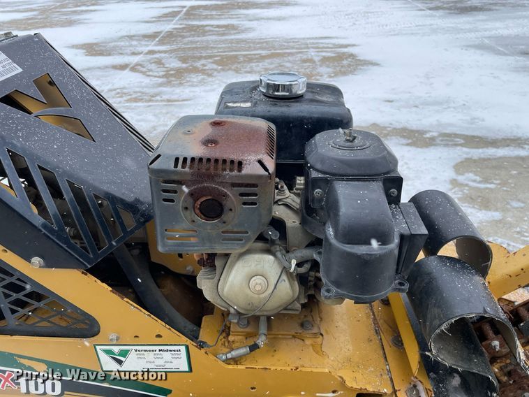 image for item MA9895 2012 Vermeer RTX100  trencher