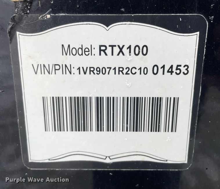 image for item MA9895 2012 Vermeer RTX100  trencher