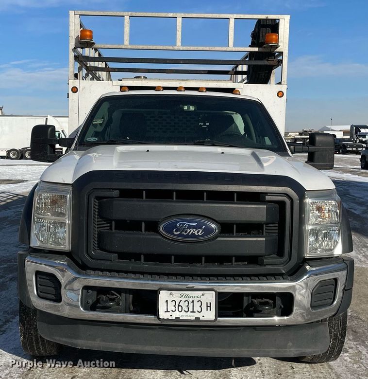 image for item MA9897 2013 Ford F550 Super Duty XL  utility / service truck