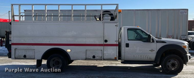 image for item MA9897 2013 Ford F550 Super Duty XL  utility / service truck