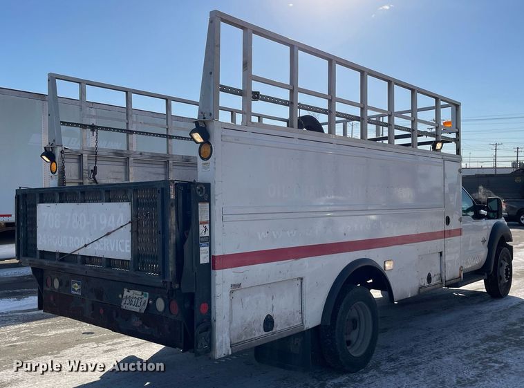 image for item MA9897 2013 Ford F550 Super Duty XL  utility / service truck