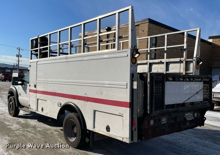 image for item MA9897 2013 Ford F550 Super Duty XL  utility / service truck