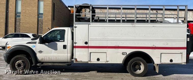 image for item MA9897 2013 Ford F550 Super Duty XL  utility / service truck