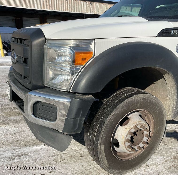 image for item MA9897 2013 Ford F550 Super Duty XL  utility / service truck