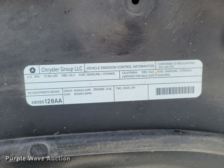 image for item MC9541 2011 Chrysler 200