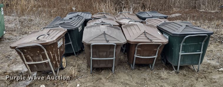 image for item MD9294 (12) Ameri-Kart trash cans