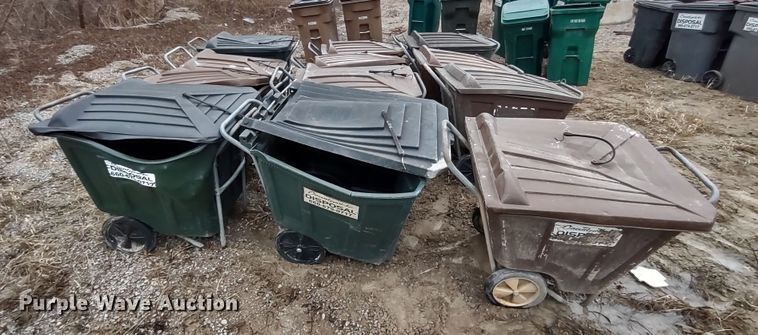 image for item MD9294 (12) Ameri-Kart trash cans