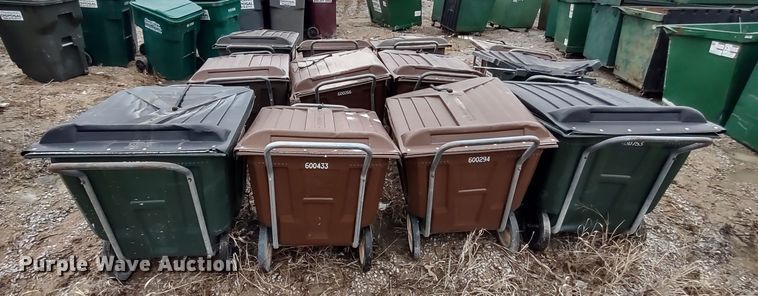 image for item MD9294 (12) Ameri-Kart trash cans