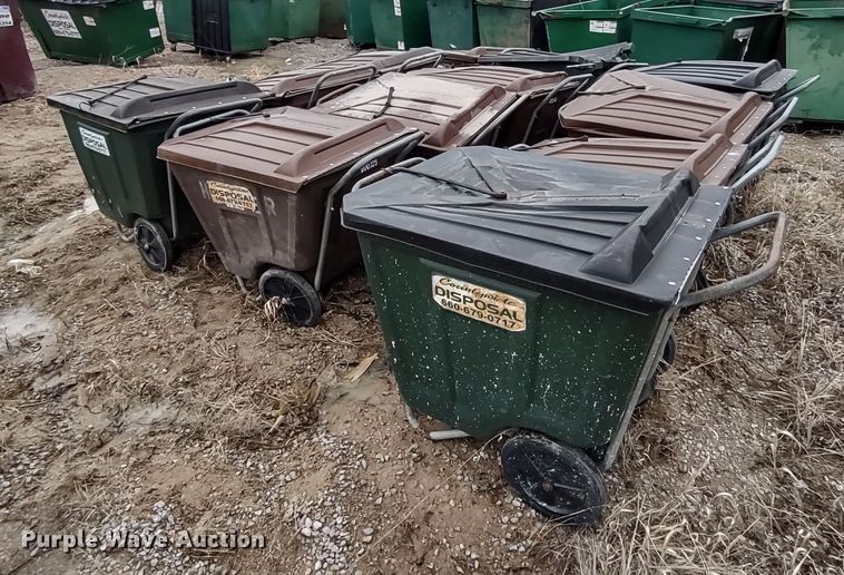 image for item MD9294 (12) Ameri-Kart trash cans