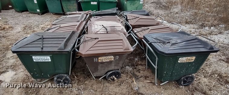 image for item MD9294 (12) Ameri-Kart trash cans