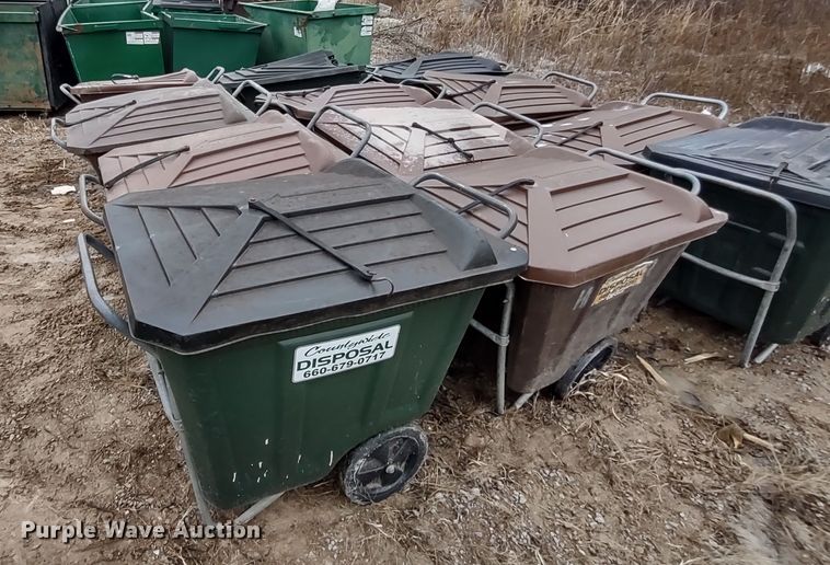 image for item MD9294 (12) Ameri-Kart trash cans