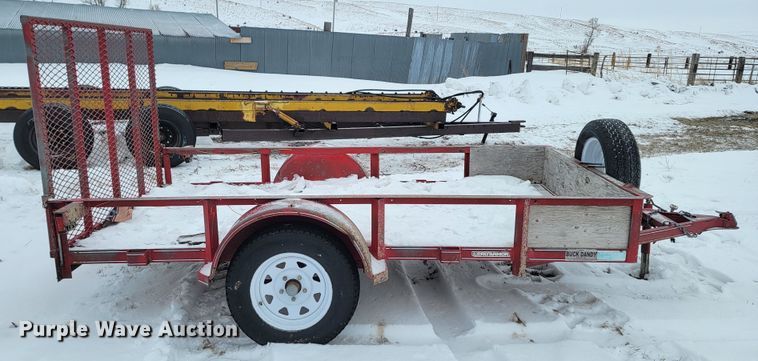 image for item ME9666 2007 Buck Dandy  utility trailer