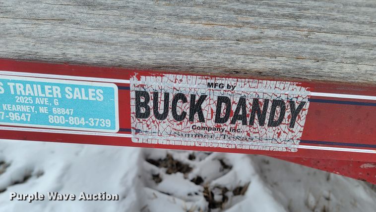 image for item ME9666 2007 Buck Dandy  utility trailer