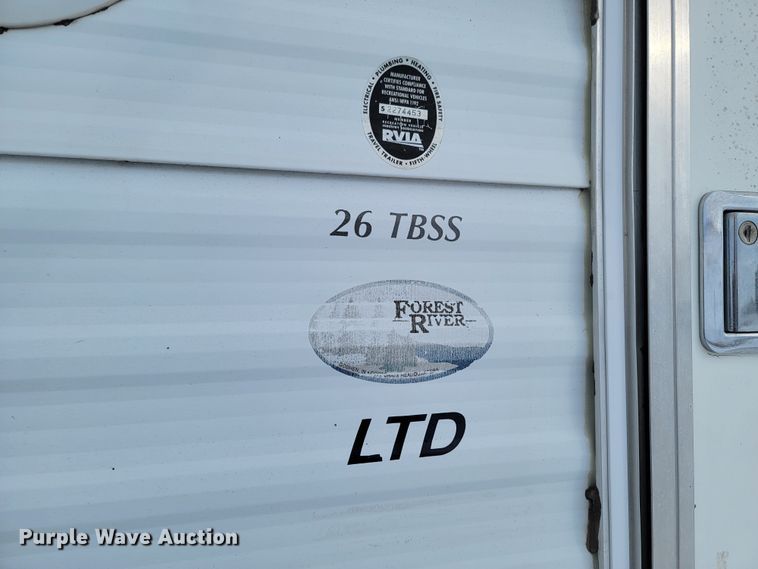 image for item ME9669 2008 Forrest River Wildwood LE  camper