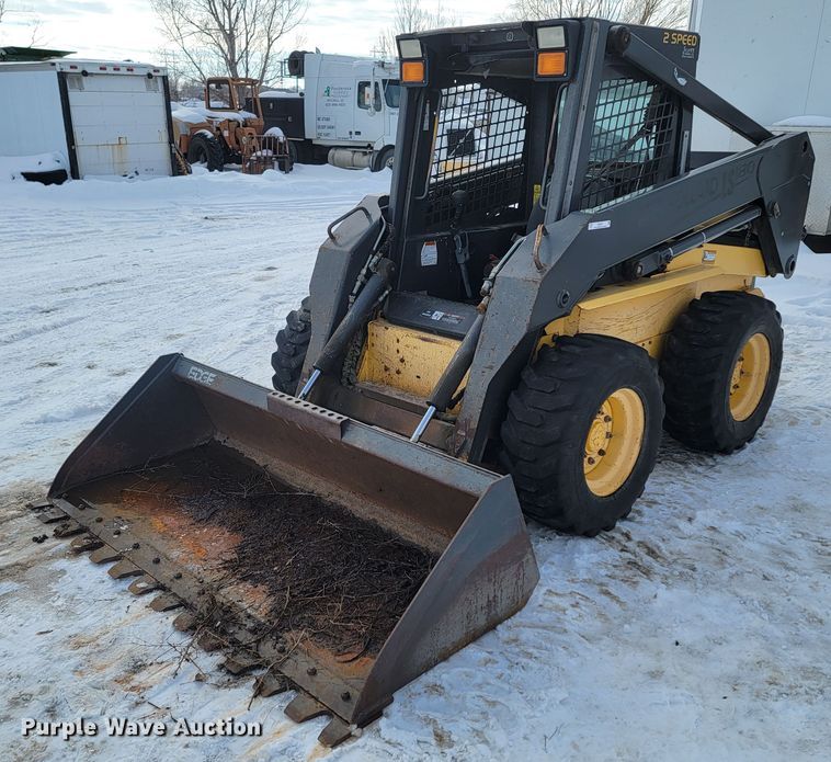 image for item ME9675 New Holland LS180  skid steer loader