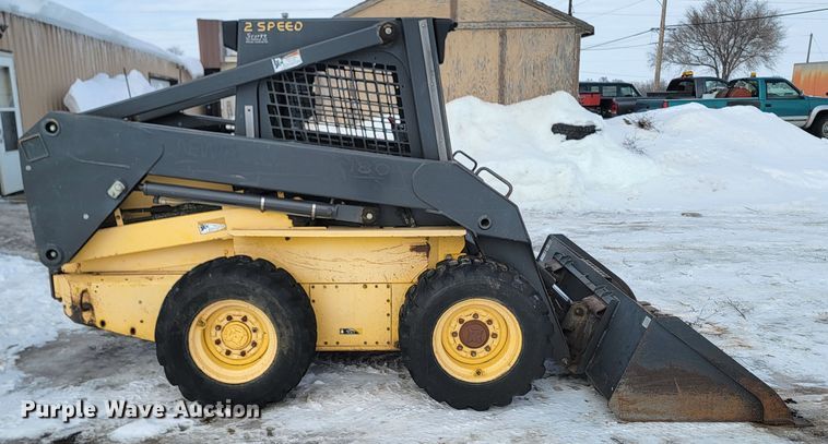 image for item ME9675 New Holland LS180  skid steer loader