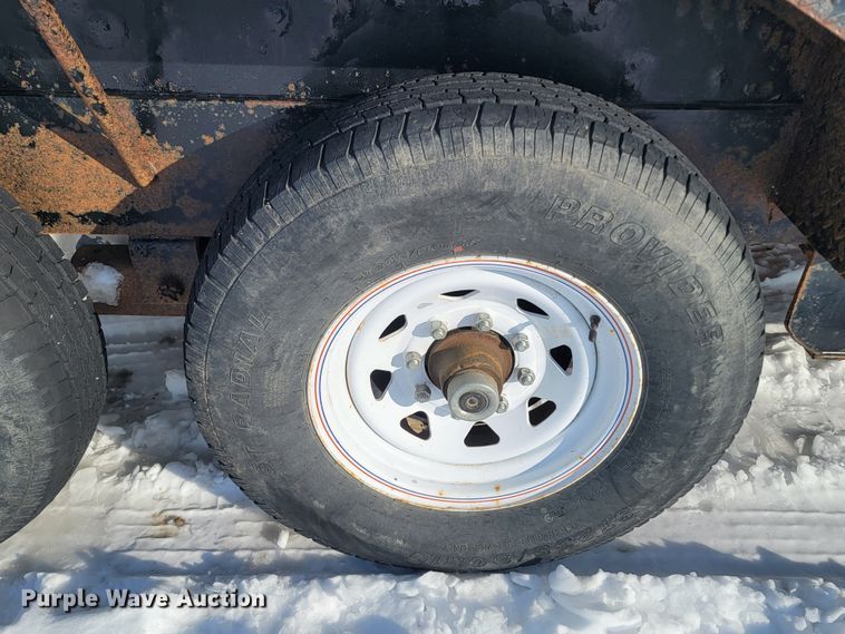 image for item ME9677 2012 PJ B8242  equipment trailer