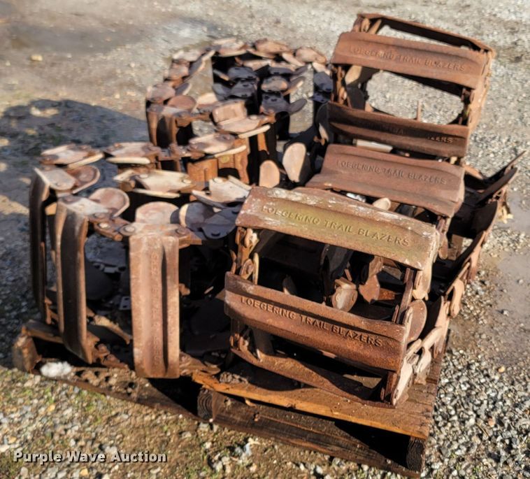 image for item MH9719 (2) Loegering Trail Blazers 15"W over the tire tracks