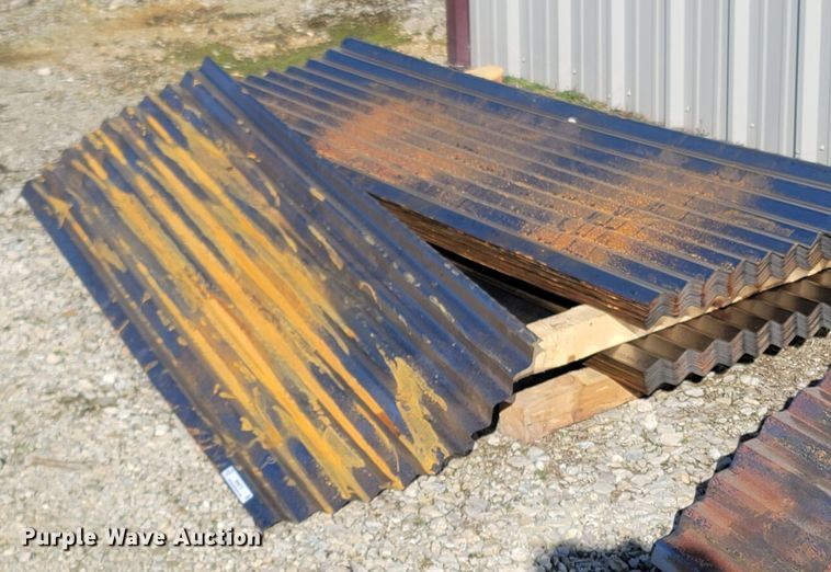 image for item MH9773 (200) sheets of Rustic Accents corrugated metal
