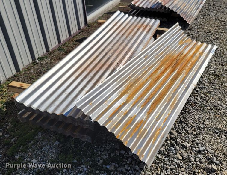 image for item MH9773 (200) sheets of Rustic Accents corrugated metal