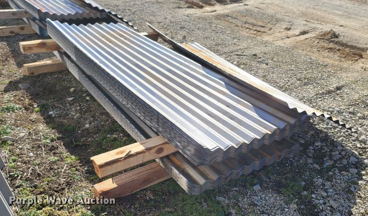 image for item MH9773 (200) sheets of Rustic Accents corrugated metal