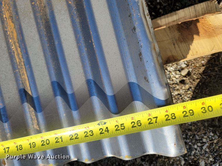 image for item MH9773 (200) sheets of Rustic Accents corrugated metal