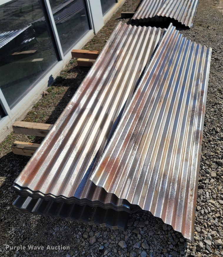 image for item MH9774 (200) sheets of Rustic Accents corrugated metal