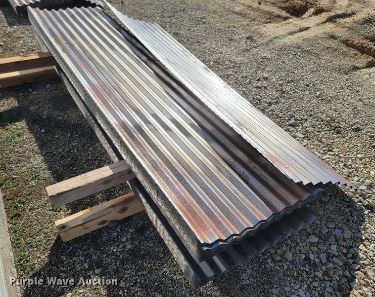 image for item MH9774 (200) sheets of Rustic Accents corrugated metal