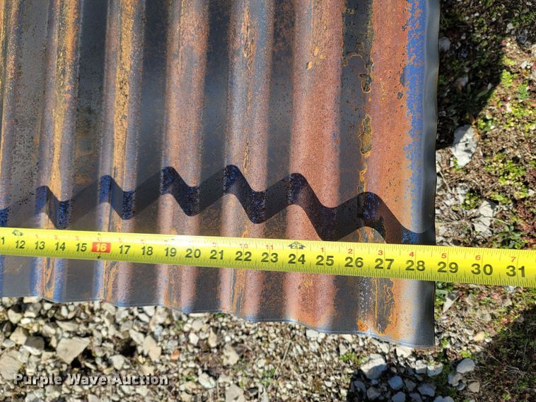 image for item MH9774 (200) sheets of Rustic Accents corrugated metal