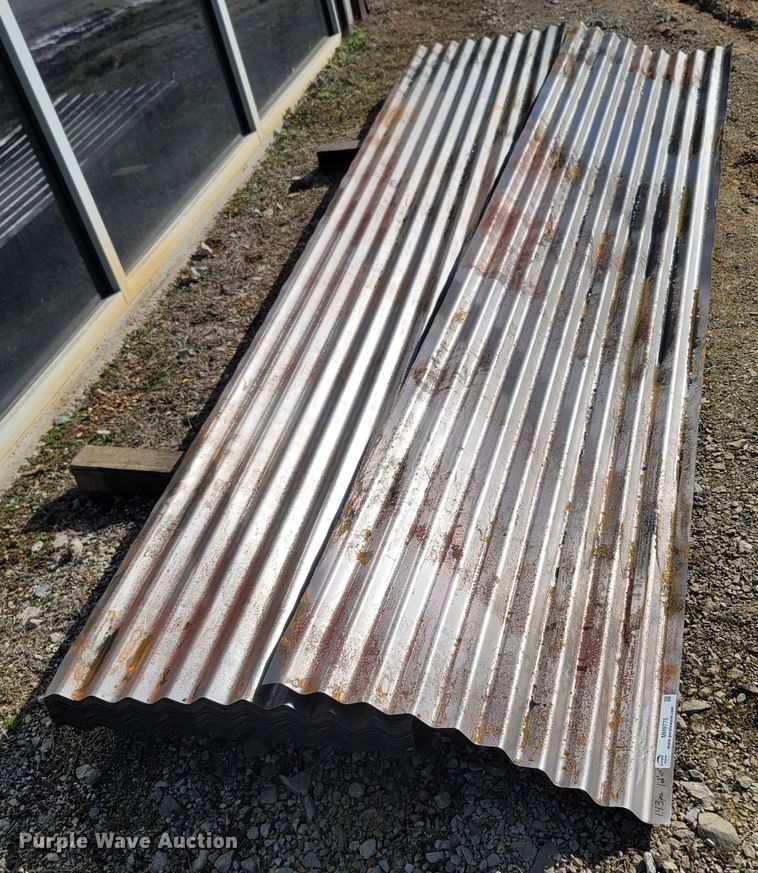 image for item MH9775 (143) sheets of Rustic Accents corrugated metal
