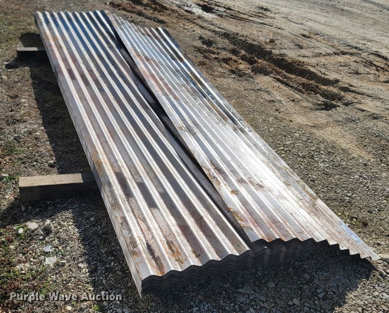 image for item MH9775 (143) sheets of Rustic Accents corrugated metal