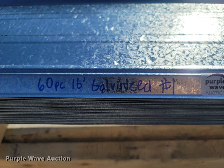 image for item MH9776 (60) sheets of G90 galvanized steel