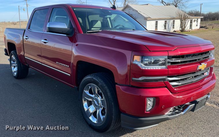 image for item MI9761 2018 Chevrolet Silverado 1500 LTZ  Crew Cab pickup truck
