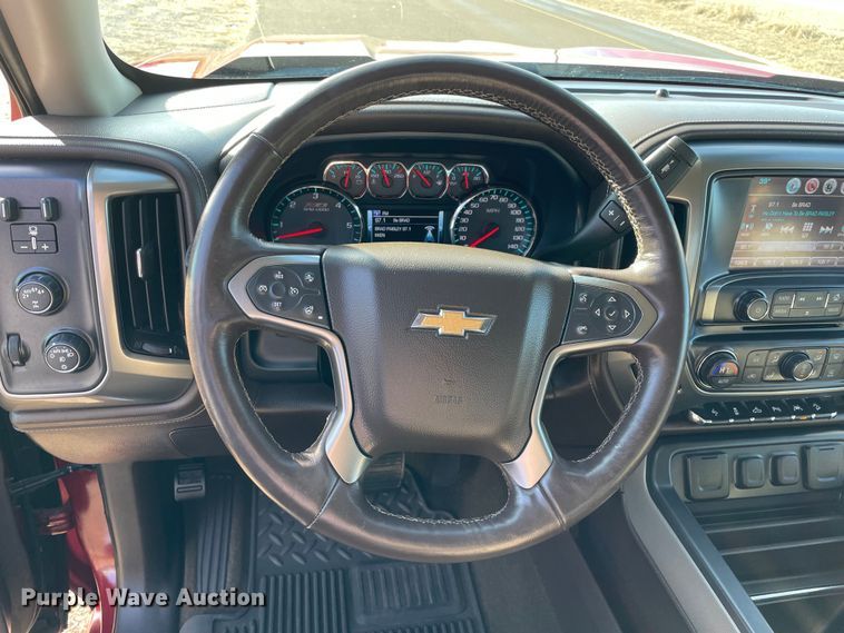 image for item MI9761 2018 Chevrolet Silverado 1500 LTZ  Crew Cab pickup truck