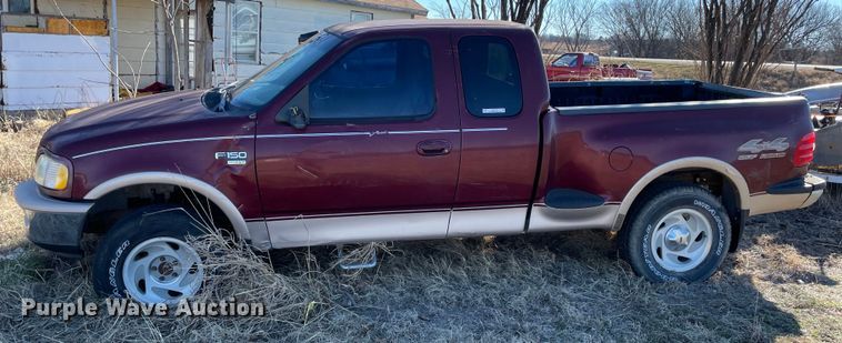 image for item MI9775 1998 Ford F150 Lariat  SuperCab pickup truck