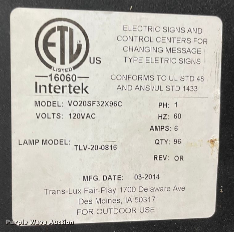 image for item MI9779 Translux  LED sign