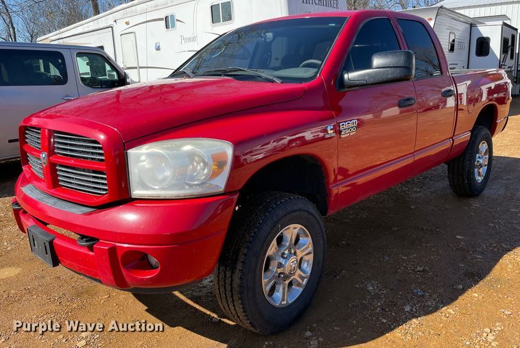 image for item MI9785 2008 Dodge Ram 2500  Quad Cab pickup truck