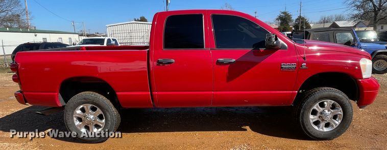 image for item MI9785 2008 Dodge Ram 2500  Quad Cab pickup truck